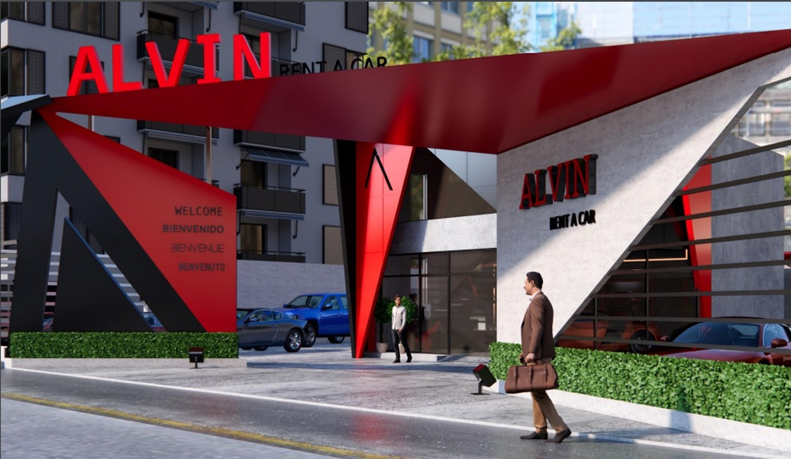 Maqueta Alvin Rent Car
